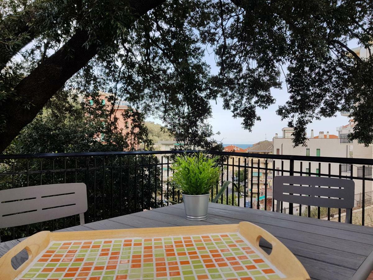 Garden Apartment Celle Ligure Buitenkant foto